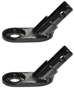 Acoplamento para reboque de bicicleta 2 pcs ferro
