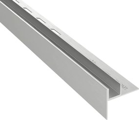 Mexen Line-B trilho de declive para vidro 120 cm esquerdo, inox - 181004120L