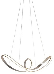 Candeeiro de suspensão design em aço regulável com LED incl. - Viola Due Design,Moderno