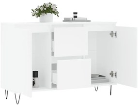 Aparador 104x35x70 cm derivados de madeira branco