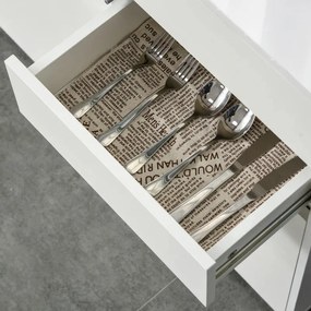 Aparador Sean de 79 cm - Branco - Design Nórdico