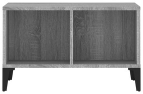 Mesa de centro 60x50x36,5 cm derivados de madeira cinza sonoma