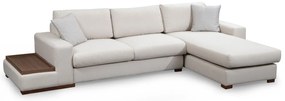 Sofá de Canto Loop - Branco - 312 cm x 194 cm