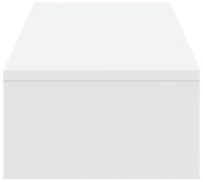Suporte monitor c/ gavetas 100x27x15cm derivados madeira branco