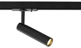 Projetores modernos pretos para sistema de trilhos monofásicos - Iconic Ivy Moderno