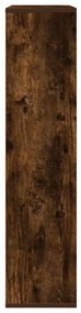 Estante 89x24x101,5 cm derivados de madeira carvalho fumado