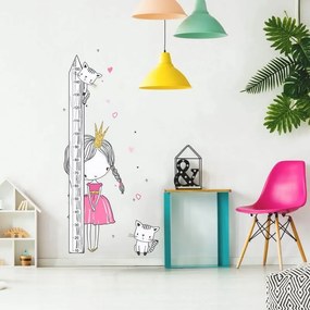 Medidor de parede INSPIO - Princesa com um gato