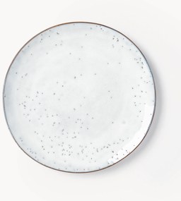 Pratos de jantar artesanais Nordic Sand, conjunto de 4