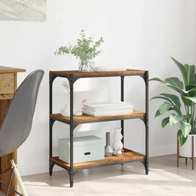 vidaXL Gabinete de Livros Madeira antiga 60 x 33 x 71 cm