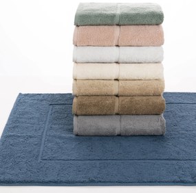 Tapete de banho 50x70 cm - 750 gr/m2 - 100% algodão: Rosa Poudre