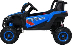 Buggy elétrico para Crianças 12V 4x4 Madman UTV-MX Rodas de espuma EVA Azul