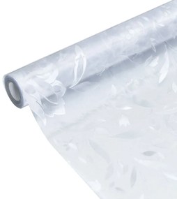 Películas para janela 4 pcs PVC fosco padrão flores