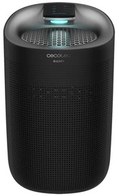 Desumidificador Cecotec BigDry 3000 PureLight Preto elétrico silencioso até 750 ml/dia, tanque de 1 litro, 3 processos de filtração, 3 velocidades, po