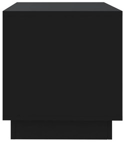 Móvel de TV 102x41x44 cm aglomerado preto