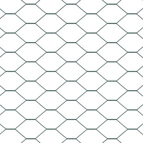 Postes de Cerca vidaXL 11 pcs U-Channel Verde 80 cm Aço
