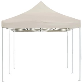 Tenda dobrável profissional para festas alumínio 6x3m creme