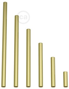 Brass metal extension pipe - 15 cm