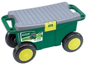 Draper Tools Carro/assento ferram. jardim 56x27,2x30,4cm verde 60852