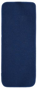 Tapetes antiderrapantes p/ escadas 15 pcs 60x25 cm azul marinho