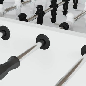 vidaXL Paradas para Mesa de Futebol 10 pcs Branco 3 x 3 x 2 cm HIPS