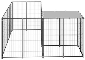 Canil 4,84 m² aço preto