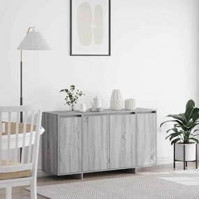 vidaXL Buffet Cinzento Cinza Sonoma Madeira de Engenharia 135 x 41 x 75 cm