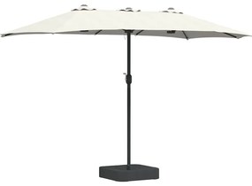 Guarda-sol de Jardim Areia 385 x 209 x 244 cm tecido
