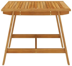 3 pcs conjunto de jantar para jardim bege