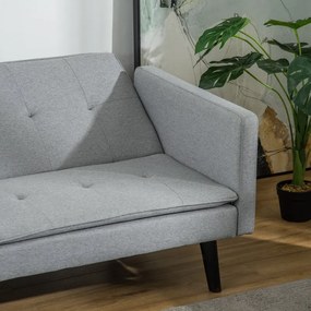 Sofá-Cama Mary - Cinzento - Design Nórdico