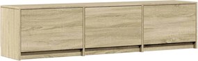 vidaXL Gabinete para TV Sonoma 165 x 34 x 40 cm Madeira processada