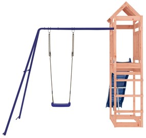 Conjunto de brincar para exterior madeira de douglas maciça