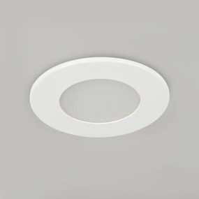 Conjunto de 3 focos embutidos brancos com LED integrado 3000K 4W IP65 - Blanca Moderno