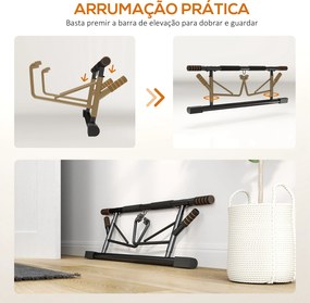 SPORTNOW Barra de Elevação Multifuncional Barra de Elevação de Parede