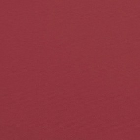 Almofadões p/ cadeiras altas jardim 6 pcs tecido vermelho tinto