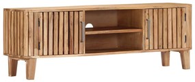 Móvel de TV 130x30x45 cm madeira de acácia maciça