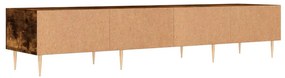 Móvel de TV 150x36x30 cm derivados de madeira carvalho fumado