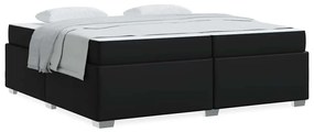 Estrutura da Cama Outros Preto 200 x 200 cm Couro sintético