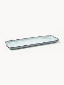 Handmade Serving Plate Nordic Sea, L 35 cm