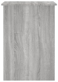 Secretária 100x55x75 cm derivados de madeira cinzento sonoma