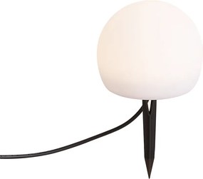 Candeeiro de exterior moderno 12V branco 12cm incl. LED IP65 - Voltaire Luno