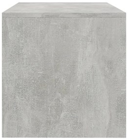 Móvel de TV 120x40x40 cm derivados de madeira cinzento cimento