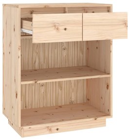 Armário consola 60x34x75 cm pinho maciço