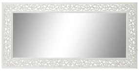 Espelho de Parede Dkd Home Decor Branco Cristal Madeira Mdf (160 X 2.5 X 80 cm)