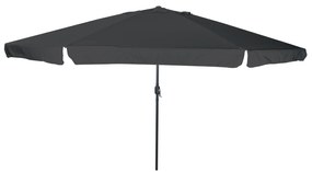 Guarda-sol de Jardim vidaXL ø395x245 cm Antracite