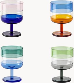 Copos de vinho Stacks, conjunto de 4