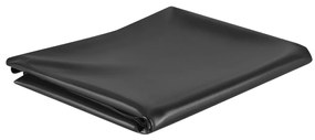 vidaXL Revestimento para lagos 1x6 m PVC 0,5 mm preto