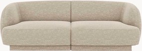 Sofá em chenille Miley (2 lugares), L 180 cm