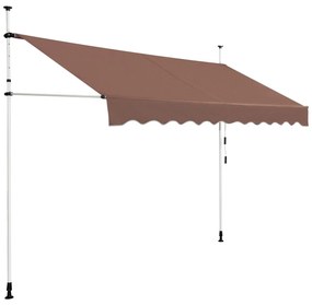 Toldo de varanda extensível 300x120cm