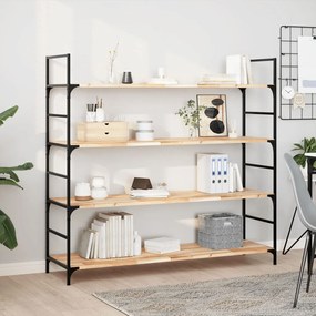 vidaXL Prateleira flutuante 140x40x2 cm acácia maciça não tratada