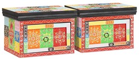 Conjuntos de mesas de cabeceira , 2 pcs, 40x30x28 cm, feitas de madeir